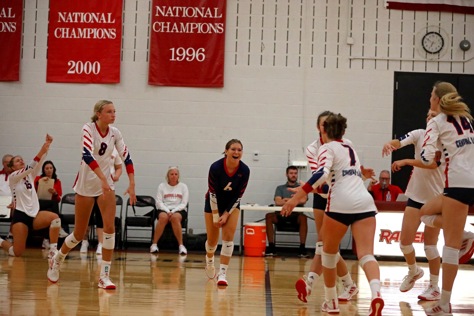Central Lakes College volleyball against Itasca on Wednesday, Sept. 14, 2022, at Brainerd.