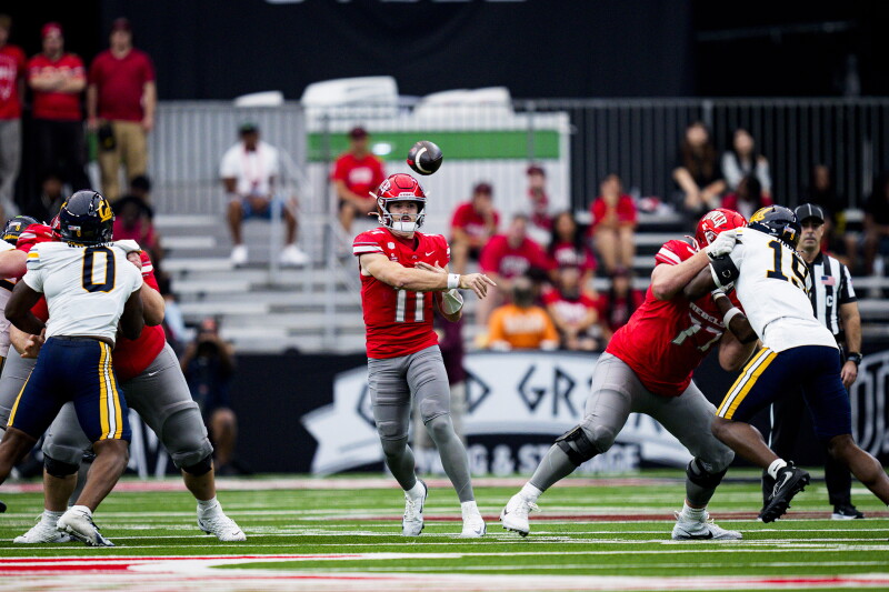 Quarterback Journeys Diverge: UNLV’s Arnold Faces NDSU’s Hayes in Contrasting Paths