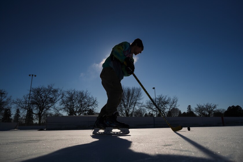 Hockey in the Cold