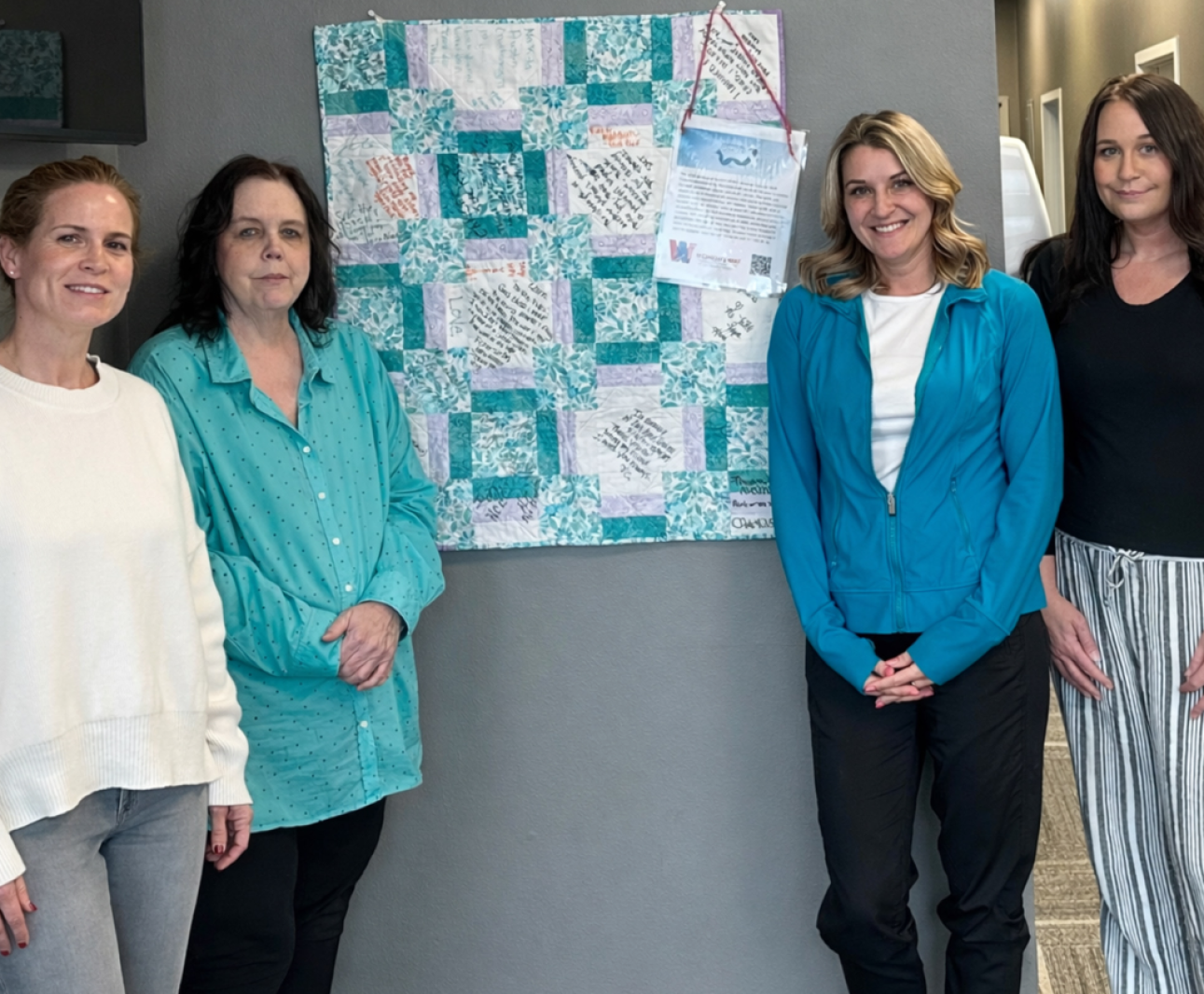 Communication Quilt Quilt displays promote cancer screening for early detection and ...