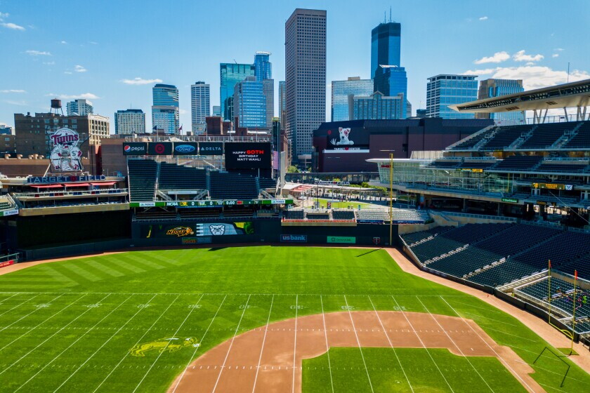 Target Field Fly Over Target Field game the latest new frontier for South Dakota State ...