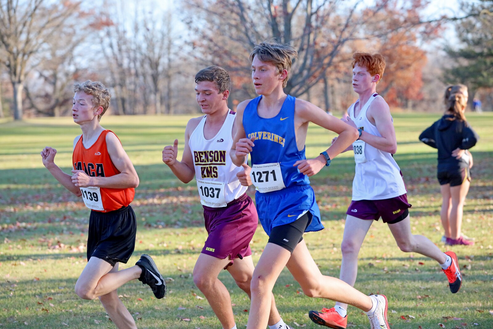 Section 6-1A meet Friday, Oct. 28, 2022, at The Vintage Golf Course in Staples.