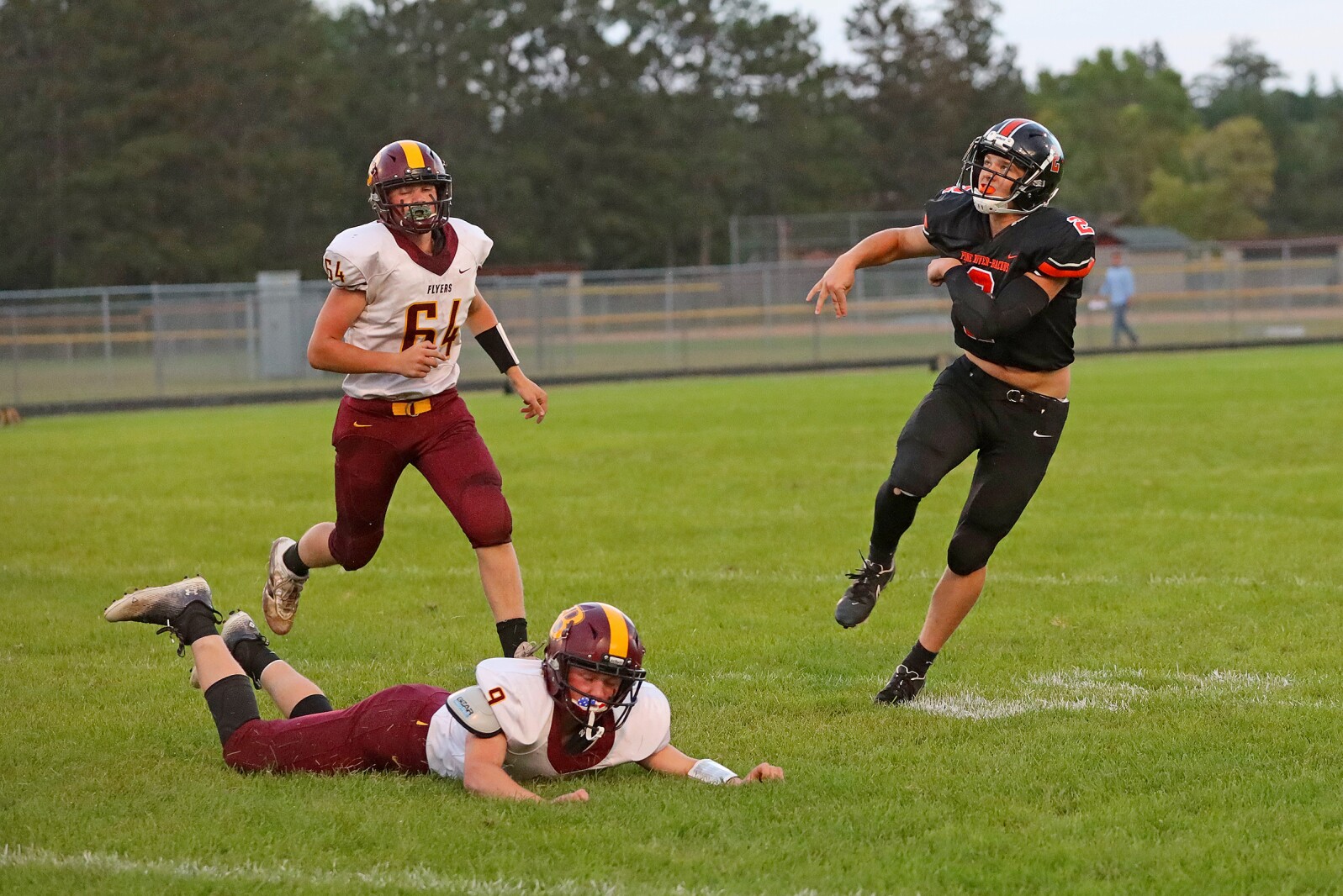 PRB football vs Bagley
