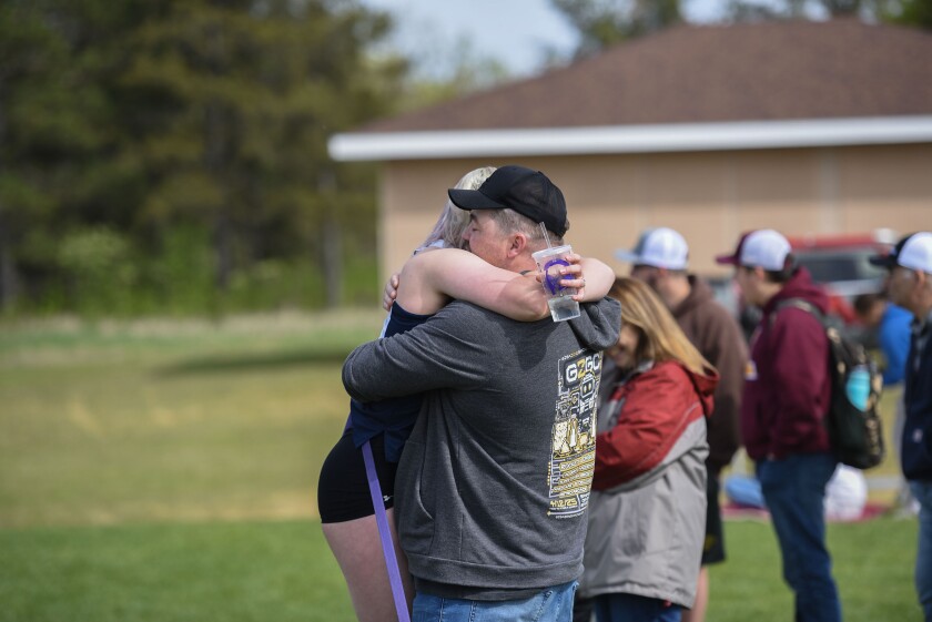 052425.s.bp.bhstrack - Samantha Cox Discus Celebration