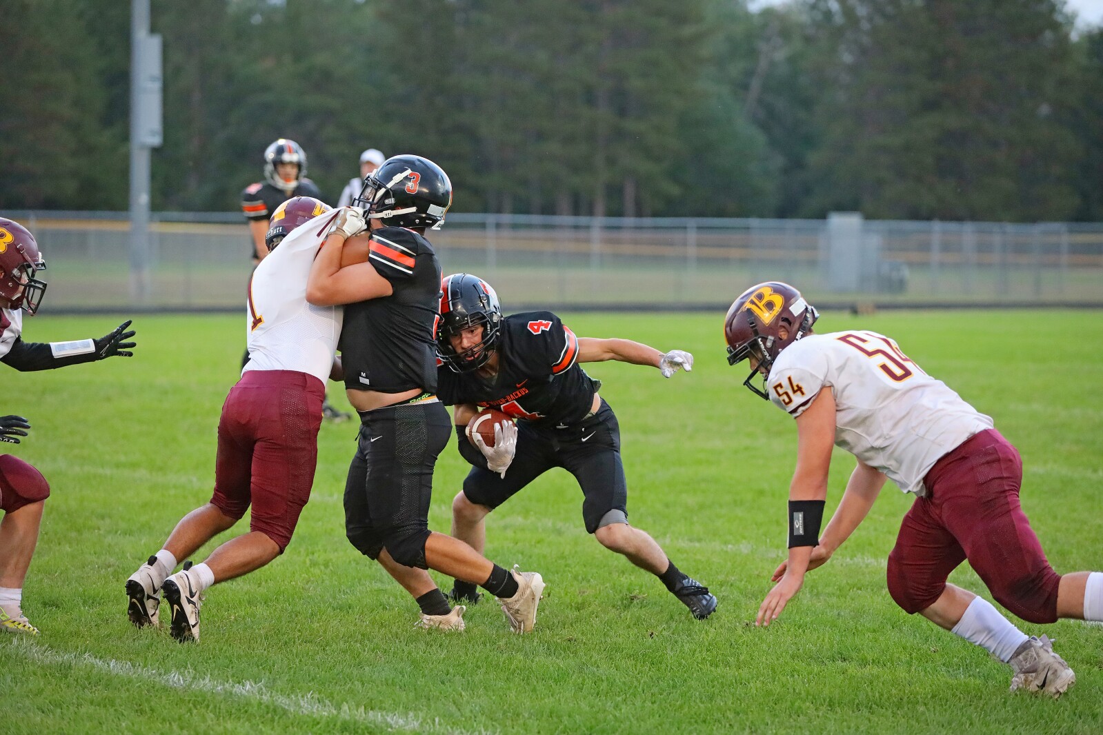 PRB football vs Bagley