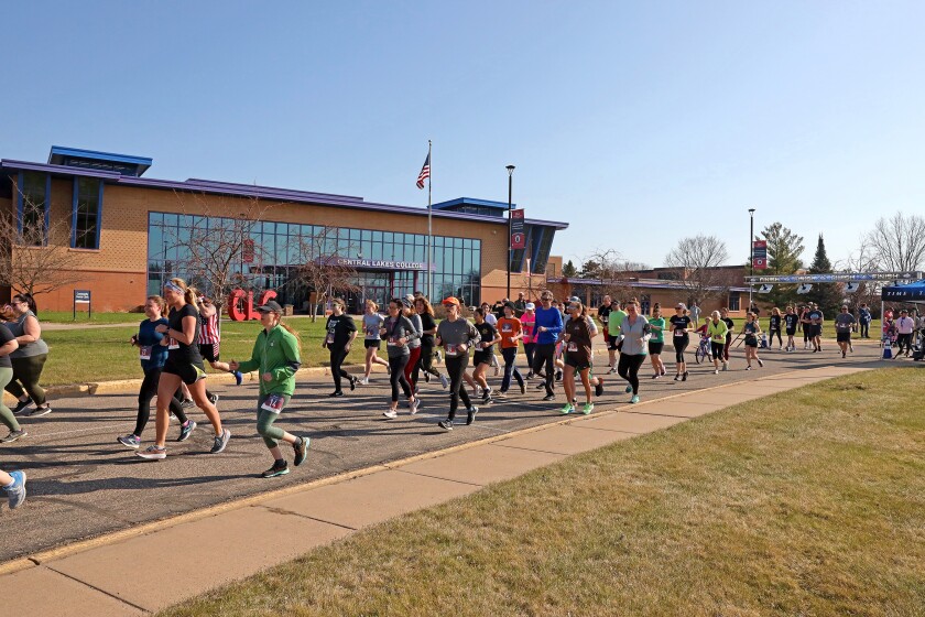5K for Mental Health Awareness at Central Lakes College