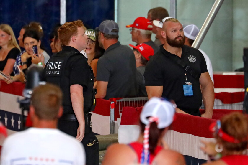 Police During Rally High temperatures in 90s expected Saturday during Trump/Vance rally ...