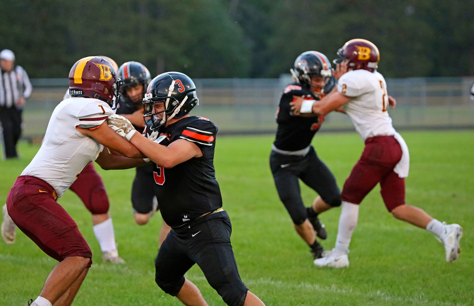 PRB football vs Bagley