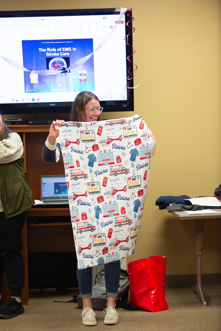 LaMoure EMS volunteers earn stork pins after assisting with home birth ...