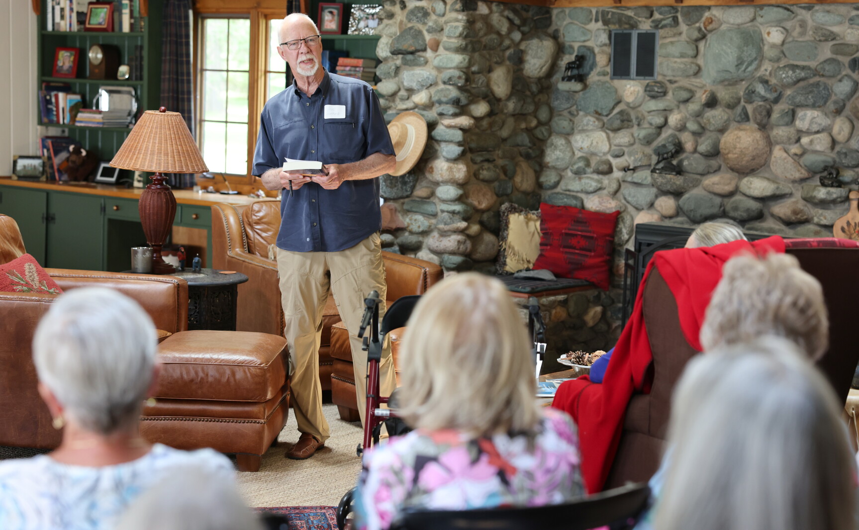 Will Weaver reviews latest novel with local book club