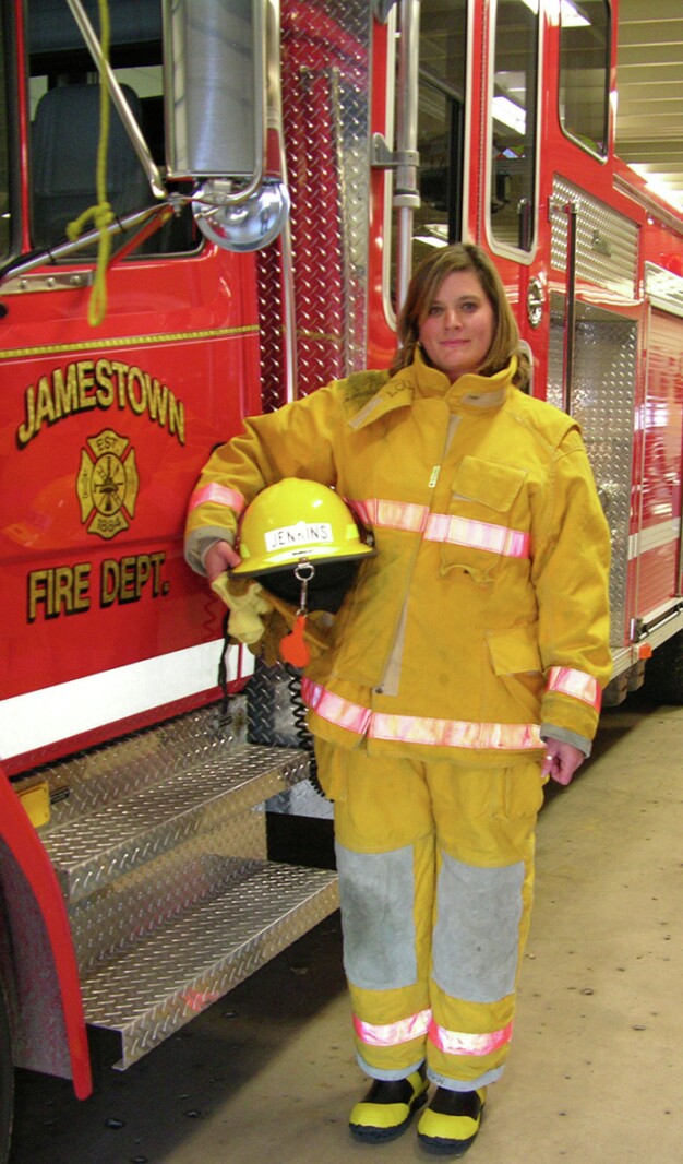 JFD has first female firefighter - Jamestown Sun | News, weather ...