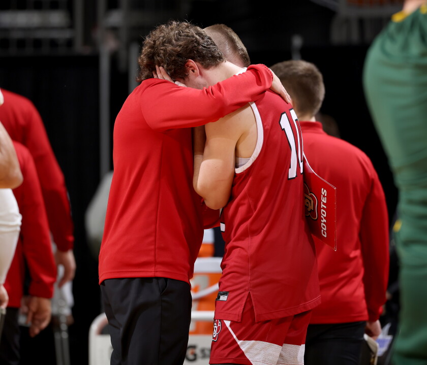 PHOTOS Scenes from dramatic Bison victory in Summit League men's