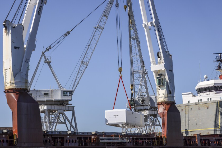 First foreign shipment of container cargo set to leave Port of Duluth