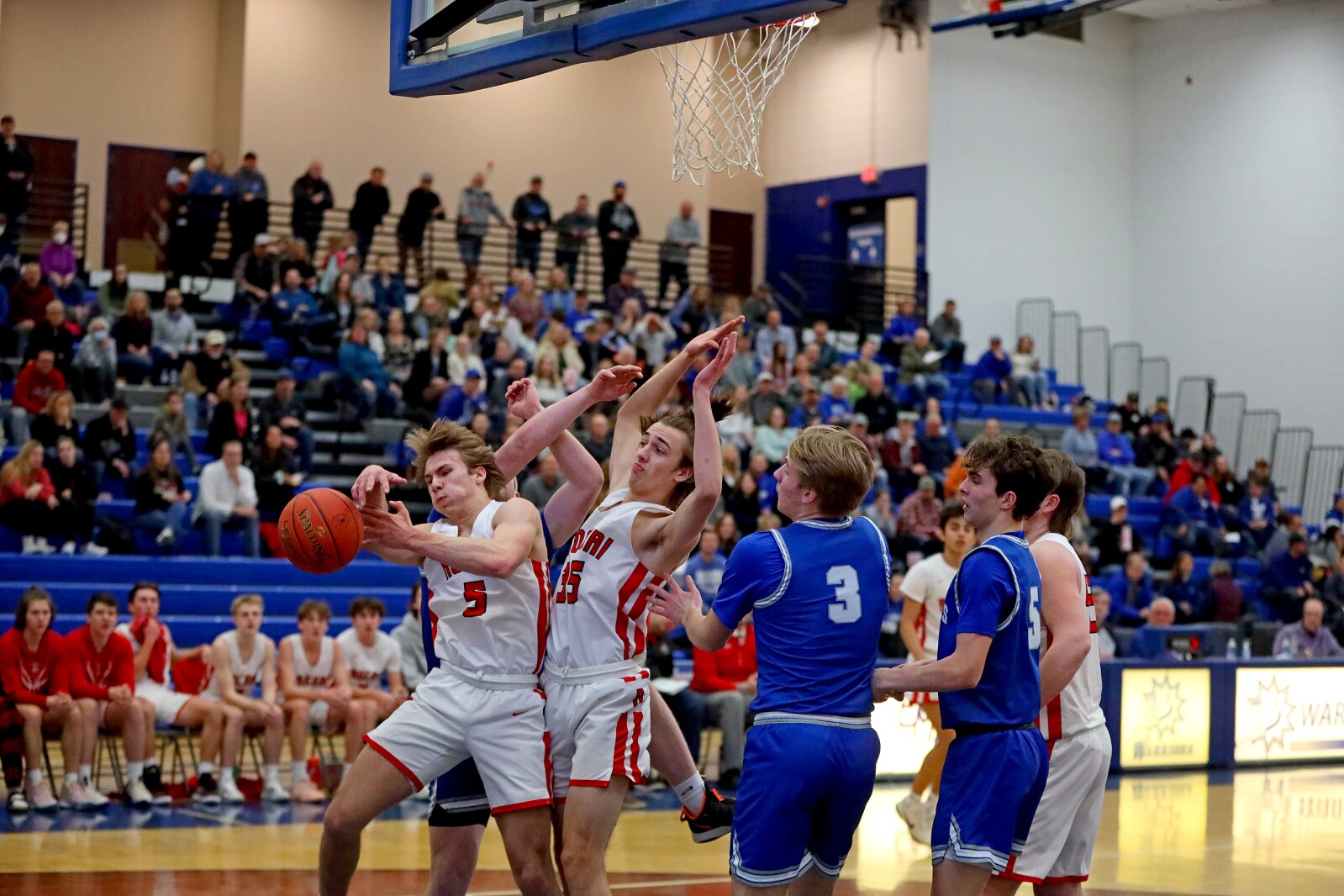 Brainerd Boys Basketball takes on Rocori