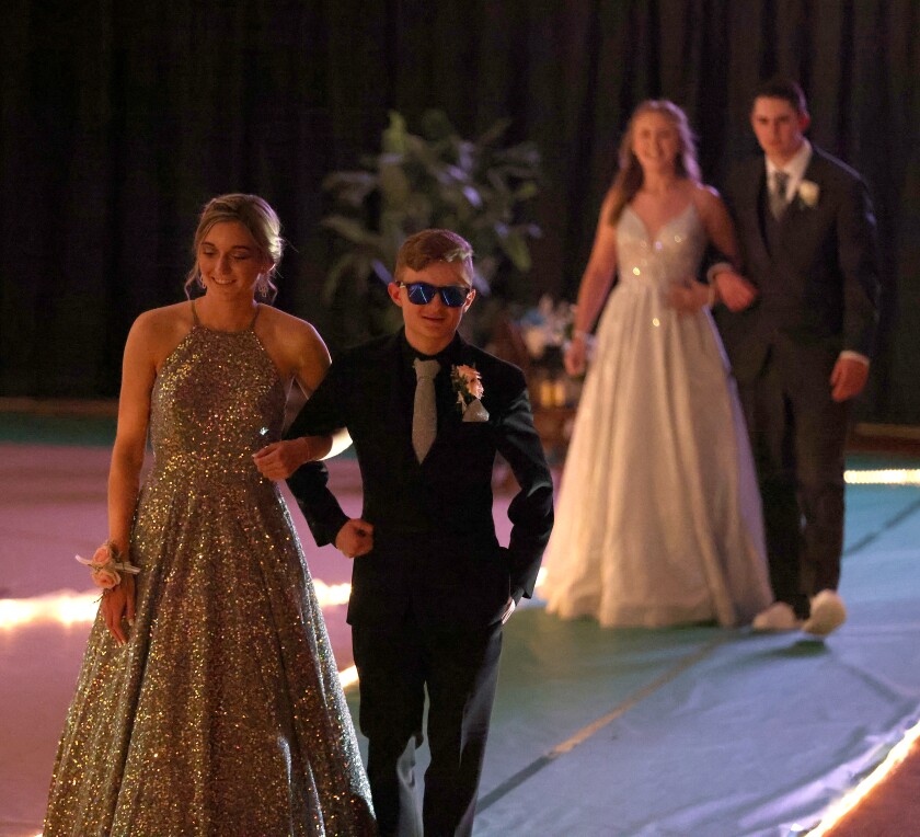 Worthington Minnesota High School 2022 Prom.