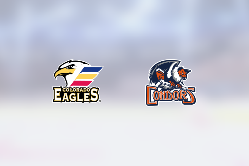 Bakersfield Condors victorious against Colorado Eagles - The Rink Live ...
