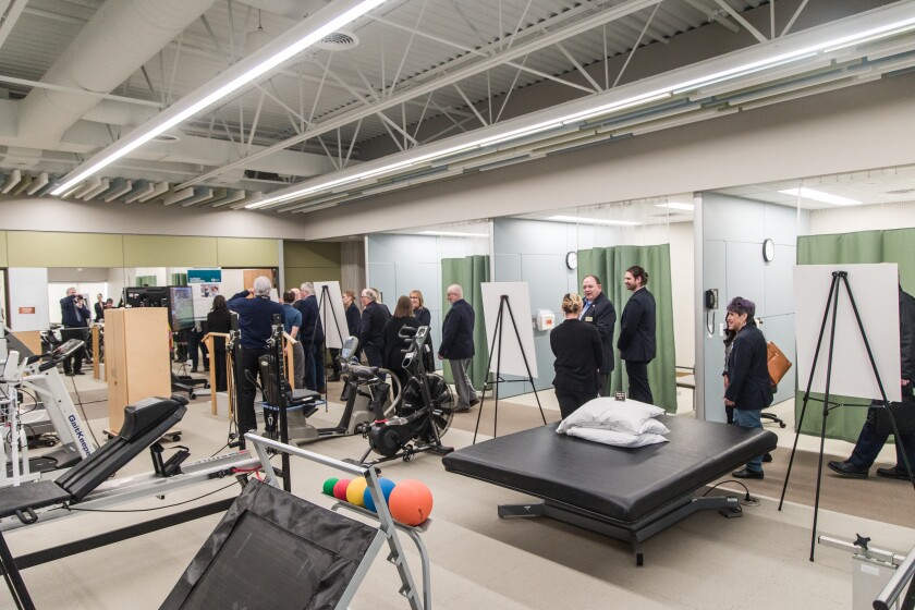 Olmsted Medical Center unveils its new Rehabilitation Services space