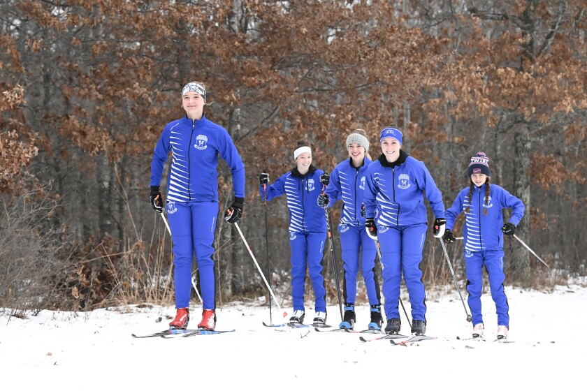 Boys and Girls Nordic Skiers