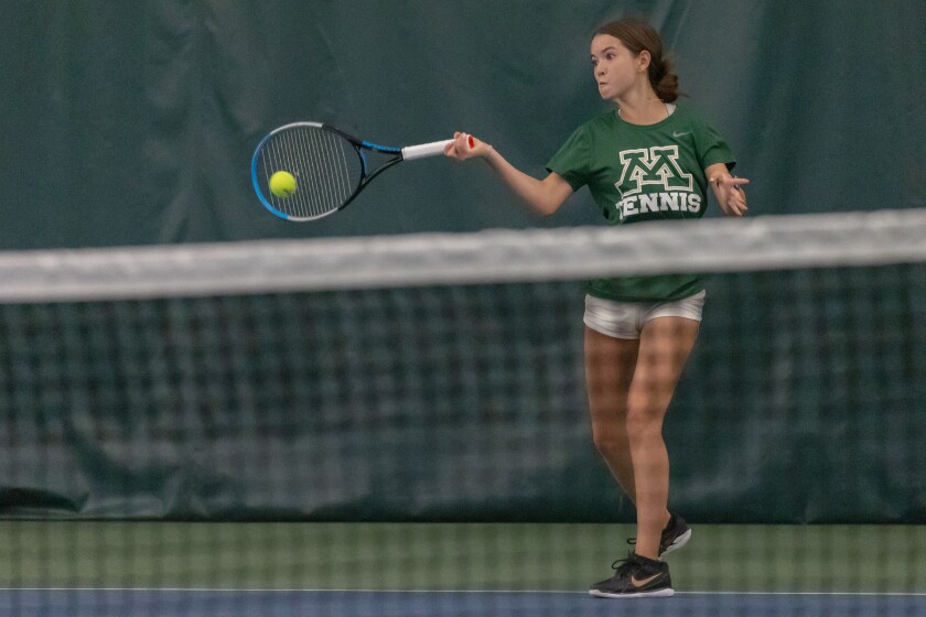 Mayo vs. Winona Girls Tennis Section 1AA Team Semifinal