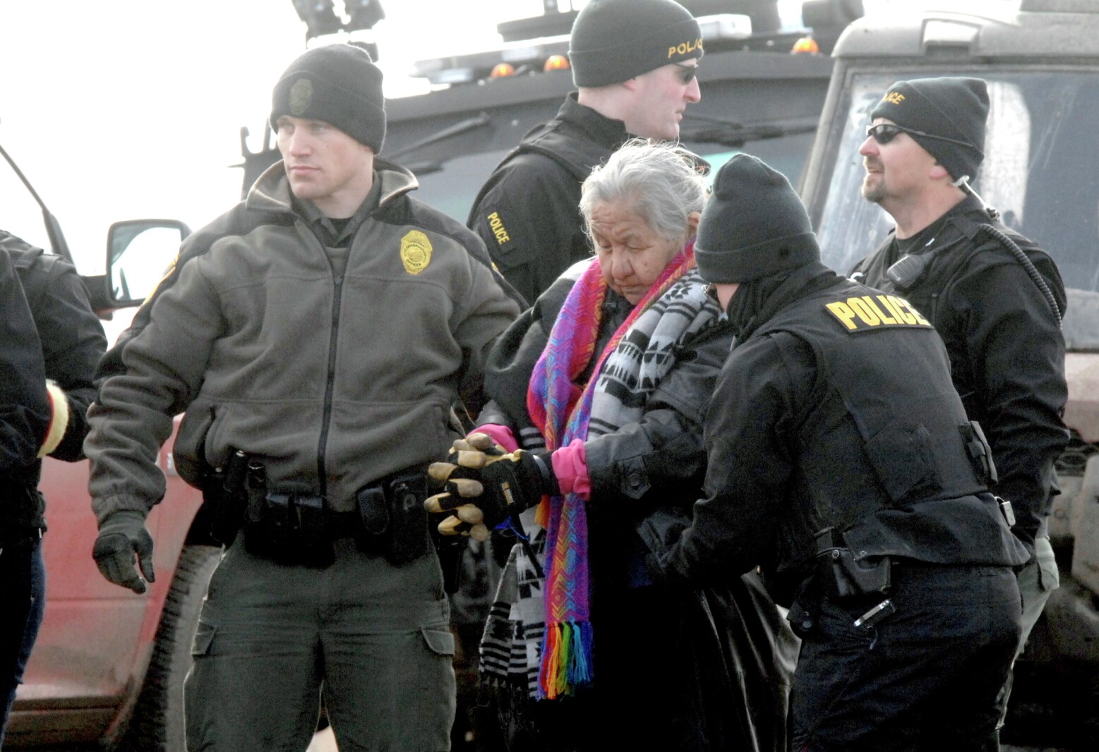 25 Dakota Access protesters booked into Grand Forks County jail