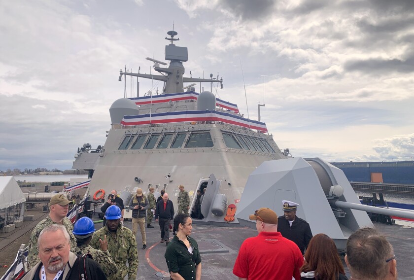 Media and Personnel on USS Minneapolis-Saint Paul