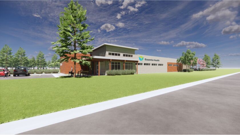 Computer rendering of the new building