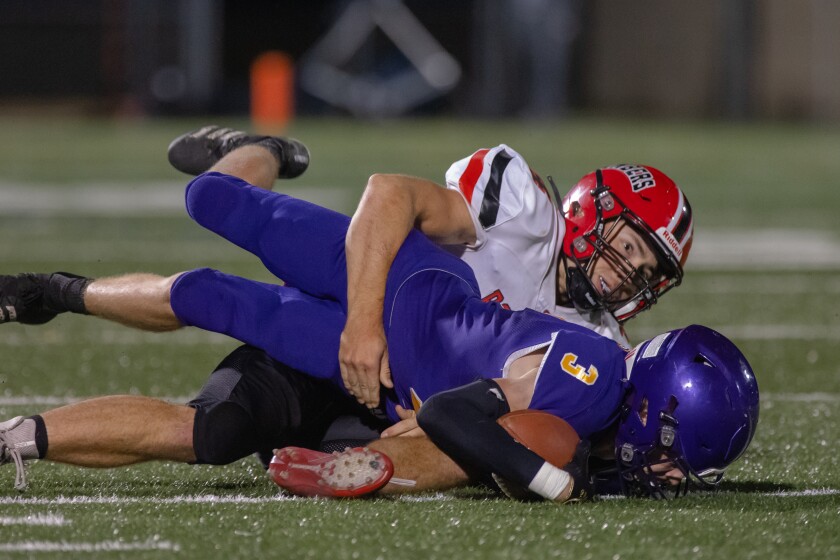 Lourdes vs. Cannon Falls Football