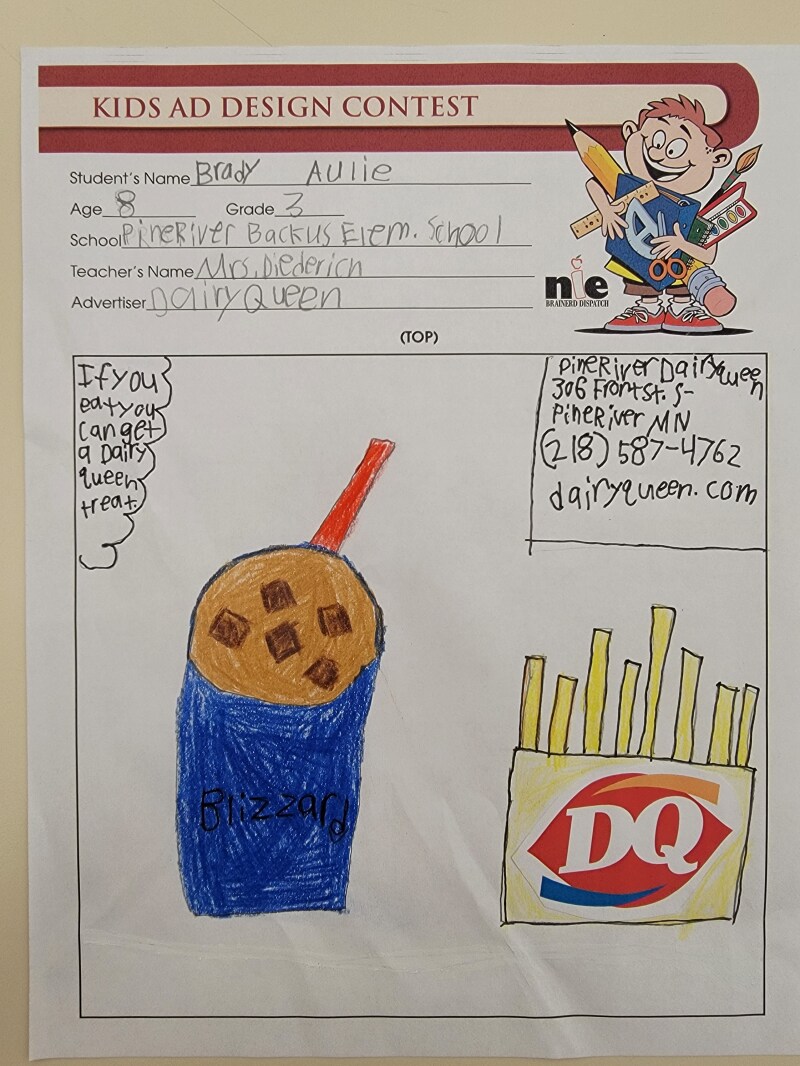 Pine River-Backus School - Mrs. Diederich's 3rd Grade