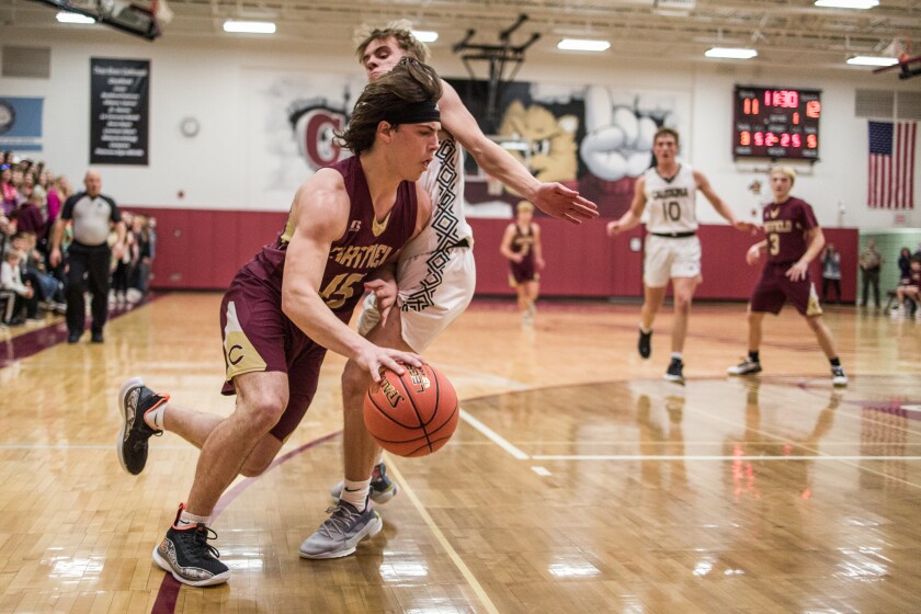 Chatfield, Caledonia boys basketball