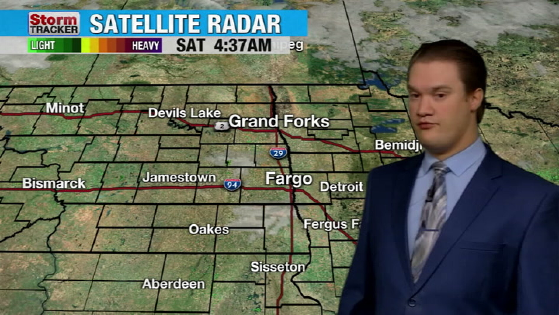 Clear skies and a crisp start to your Saturday morning
