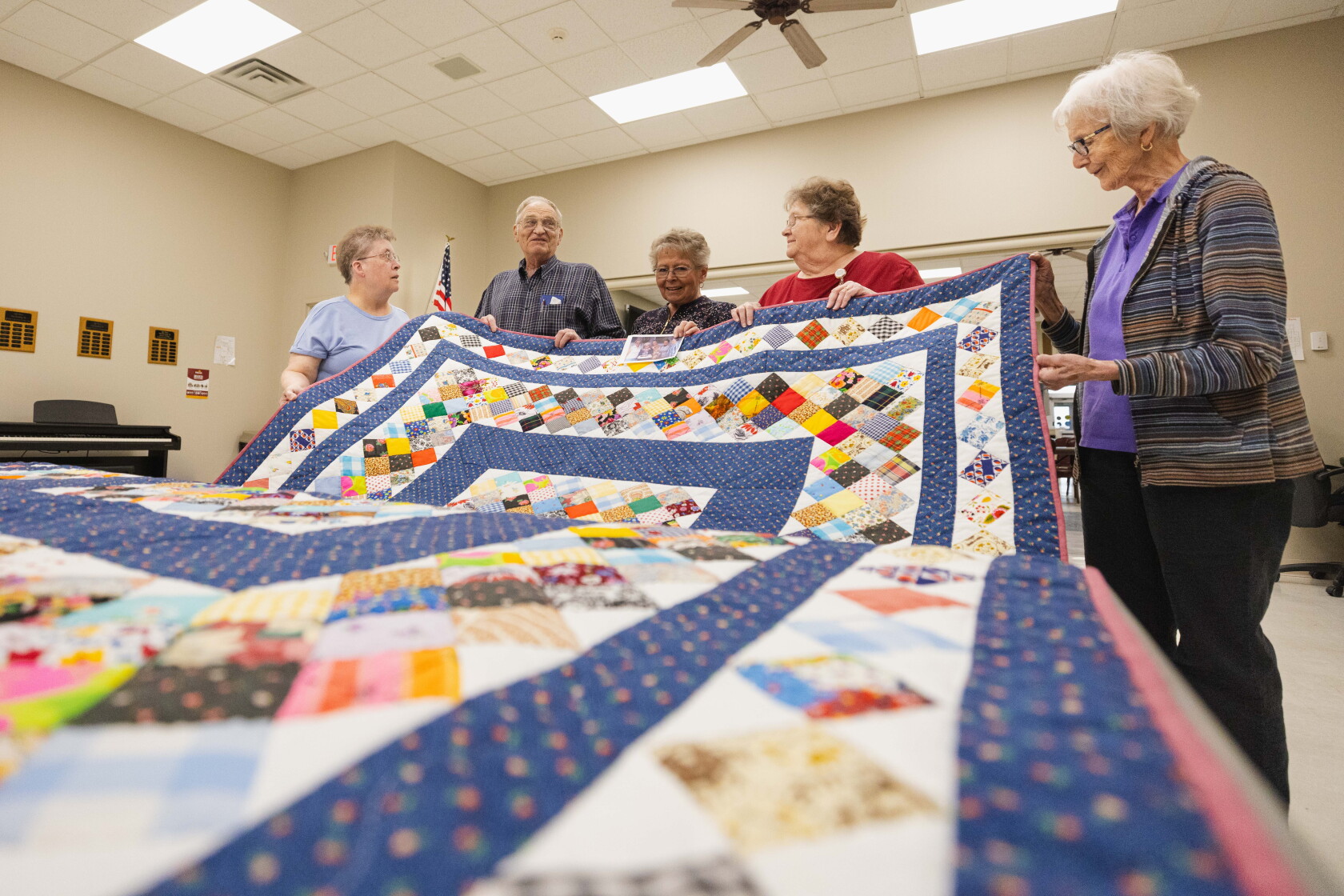Communication Quilt Long lost quilt finds its way home after discovery by Mitchell sewing group