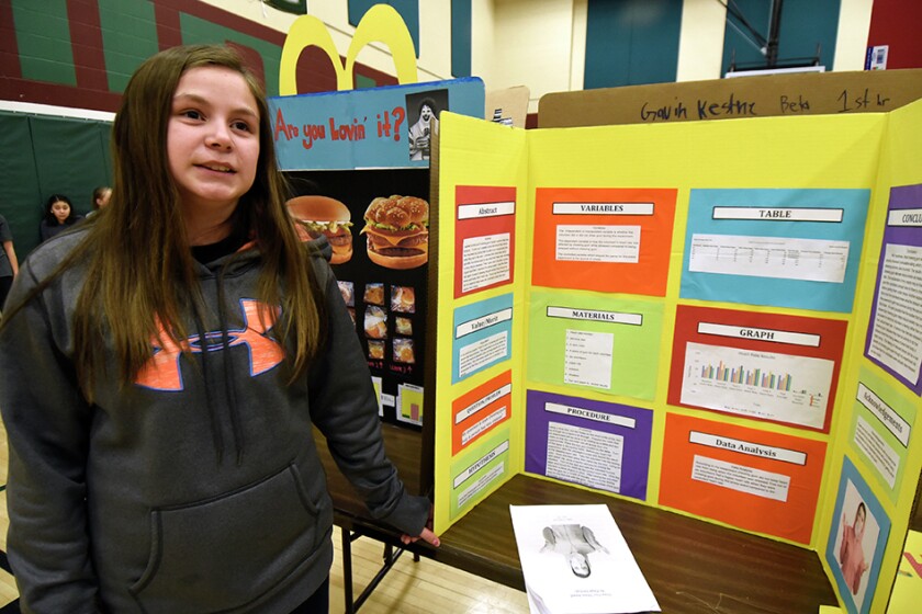 Inspired by science: Students display projects Thursday at ...