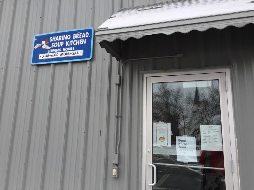 Sharing Bread Soup Kitchen in Brainerd has been helping to feed those in need since 1987. The non-denominational, nonprofit Christian organization nearly closed last year, but is in better shape financially going into this winter. Frank Lee / Brainerd Dispatch