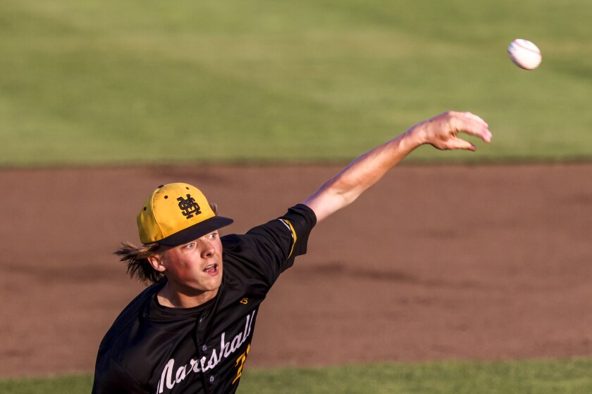 Marshall loses to Roseau in lopsided Class AA state quarterfinal game