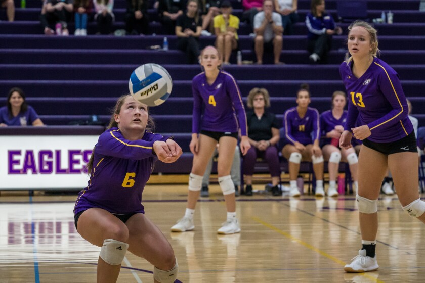 Kasson-Mantorville, Lourdes girls volleyball