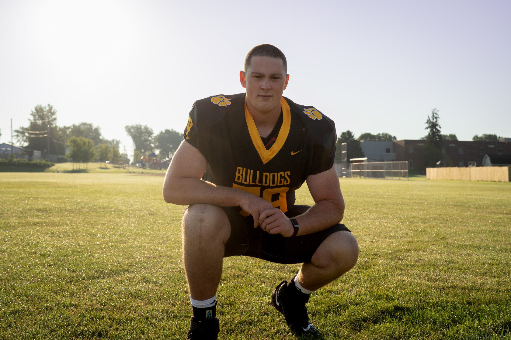 Carson Hynes — all 6-8, 305 pounds of him — set to sign with Northern ...