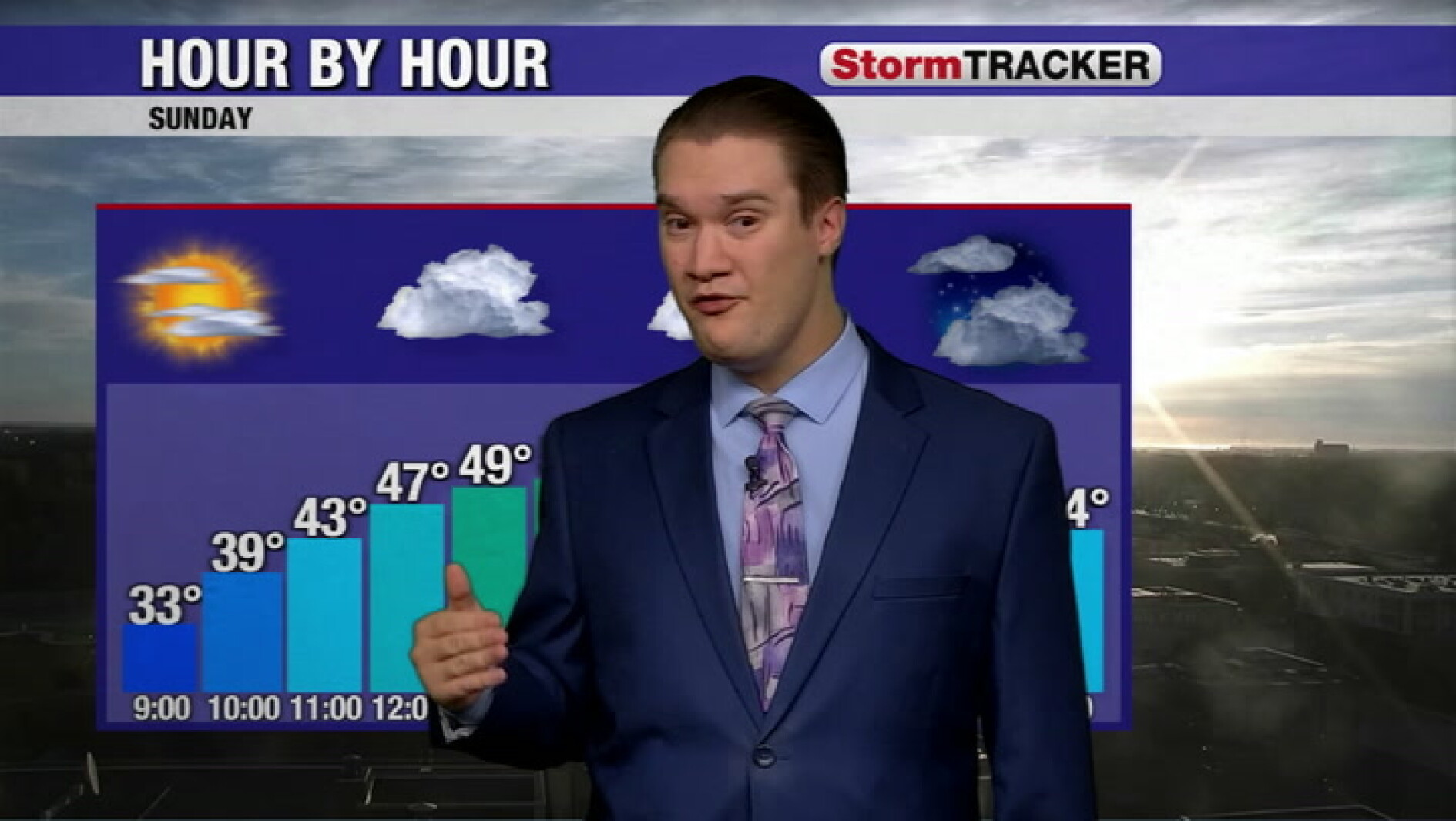 Increasing clouds today but seasonable weather this afternoon with ...