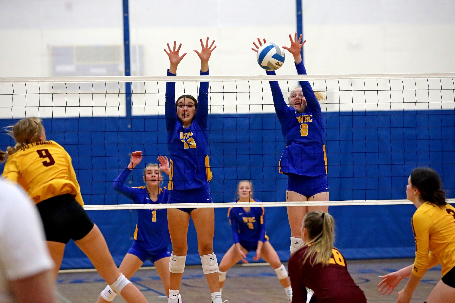 Wadena-Deer Creek vs Pillager volleyball on Thursday, Oct. 27, 2022, in Wadena.