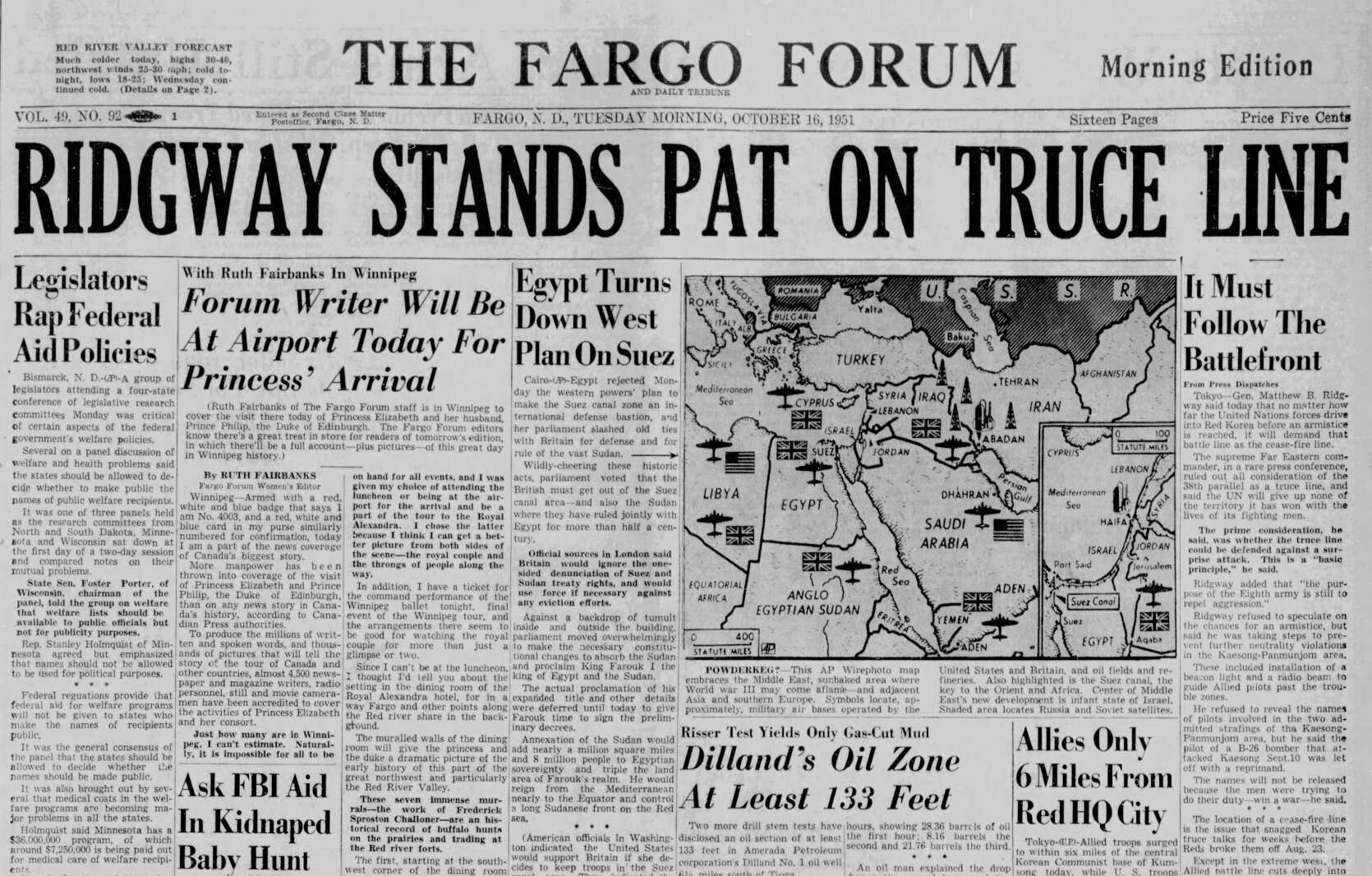 Today in History: Tioga touts position as ‘Oil Capital of North Dakota’ Today in History: Tioga touts position as ‘Oil Capital of North Dakota’
