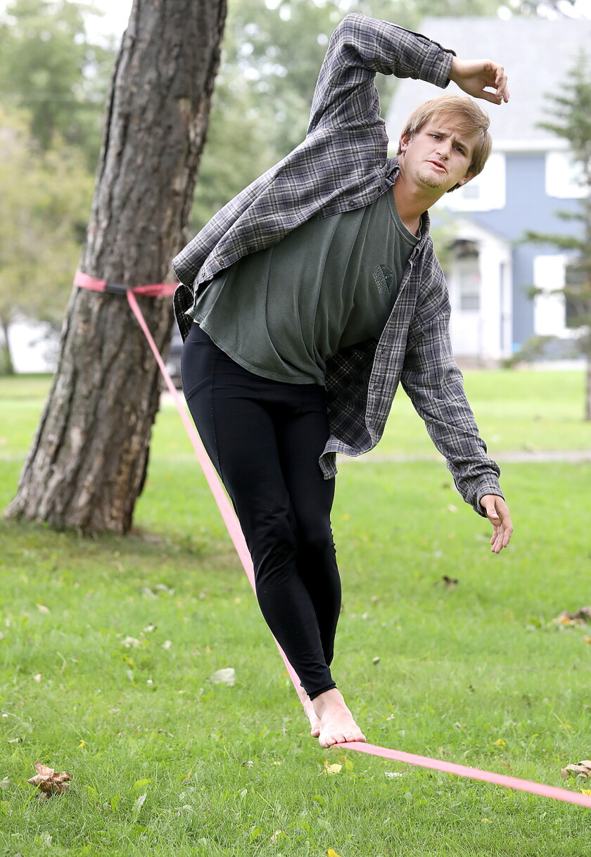 Photos: Slacking in Central Park - Superior Telegram | News, weather ...