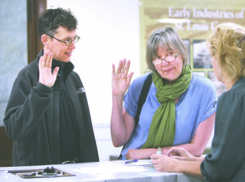 Kathy McTavish and Sheila Packa