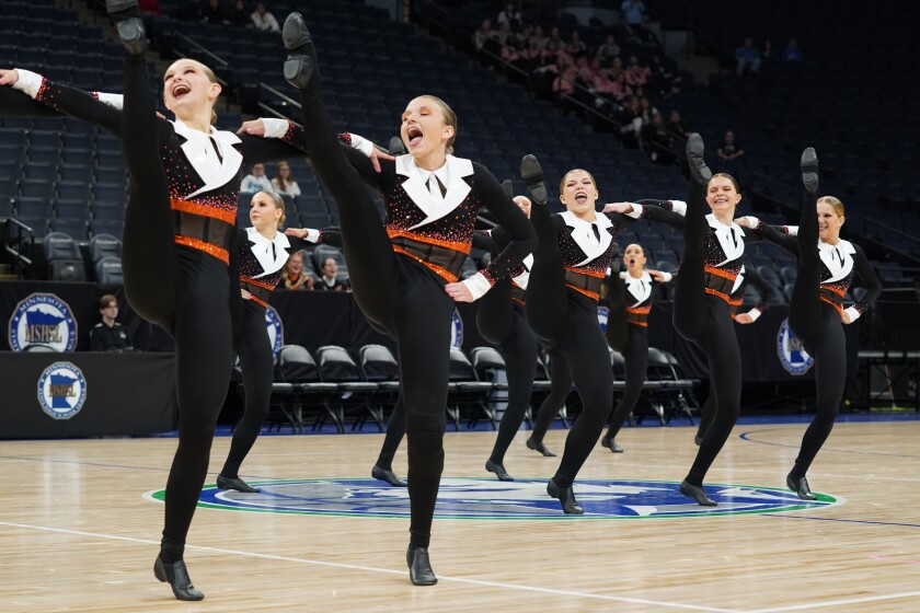 Dance Team: Area teams finish strong at state tournament - West Central ...