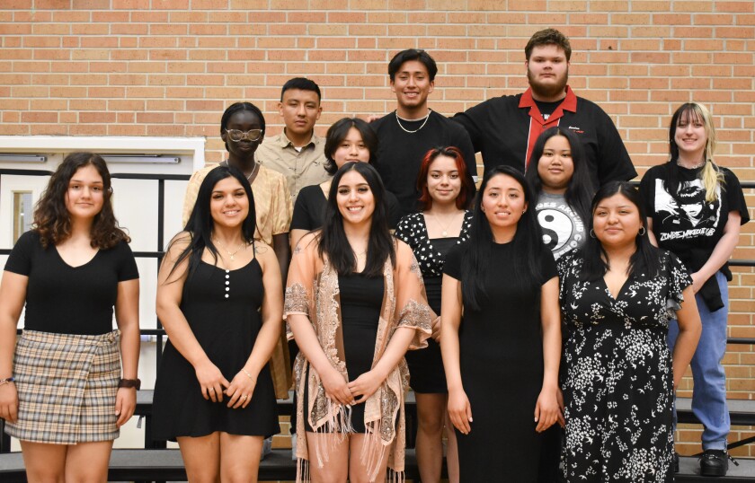 Worthington High School students in FCCLA were honored at the Worthington High School Awards Ceremony on Wednesday, May 25, 2022.