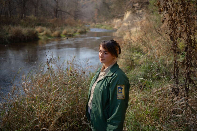 Naturalistes au parc d'État de Whitewater