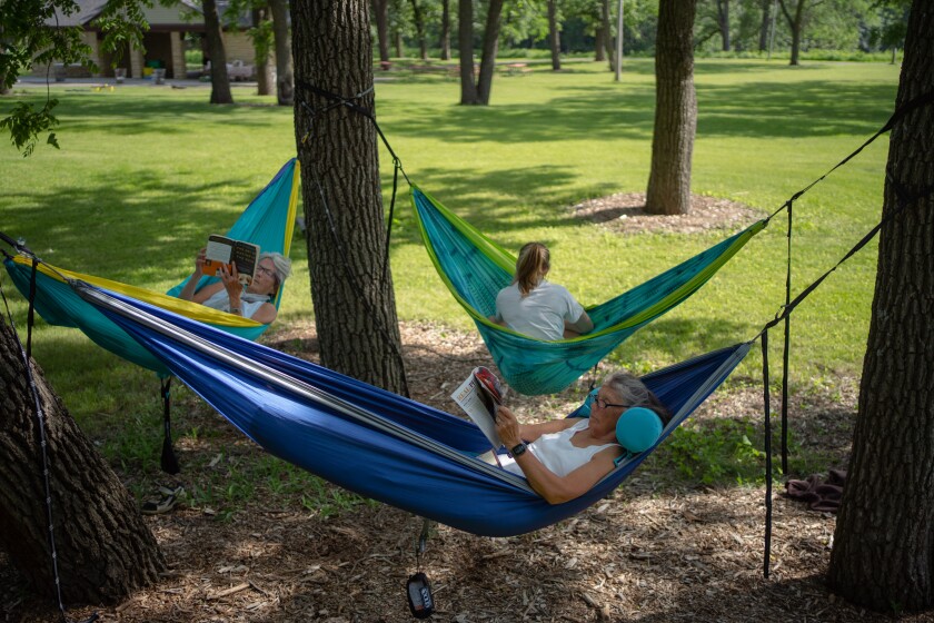 Hammocking in the Shade