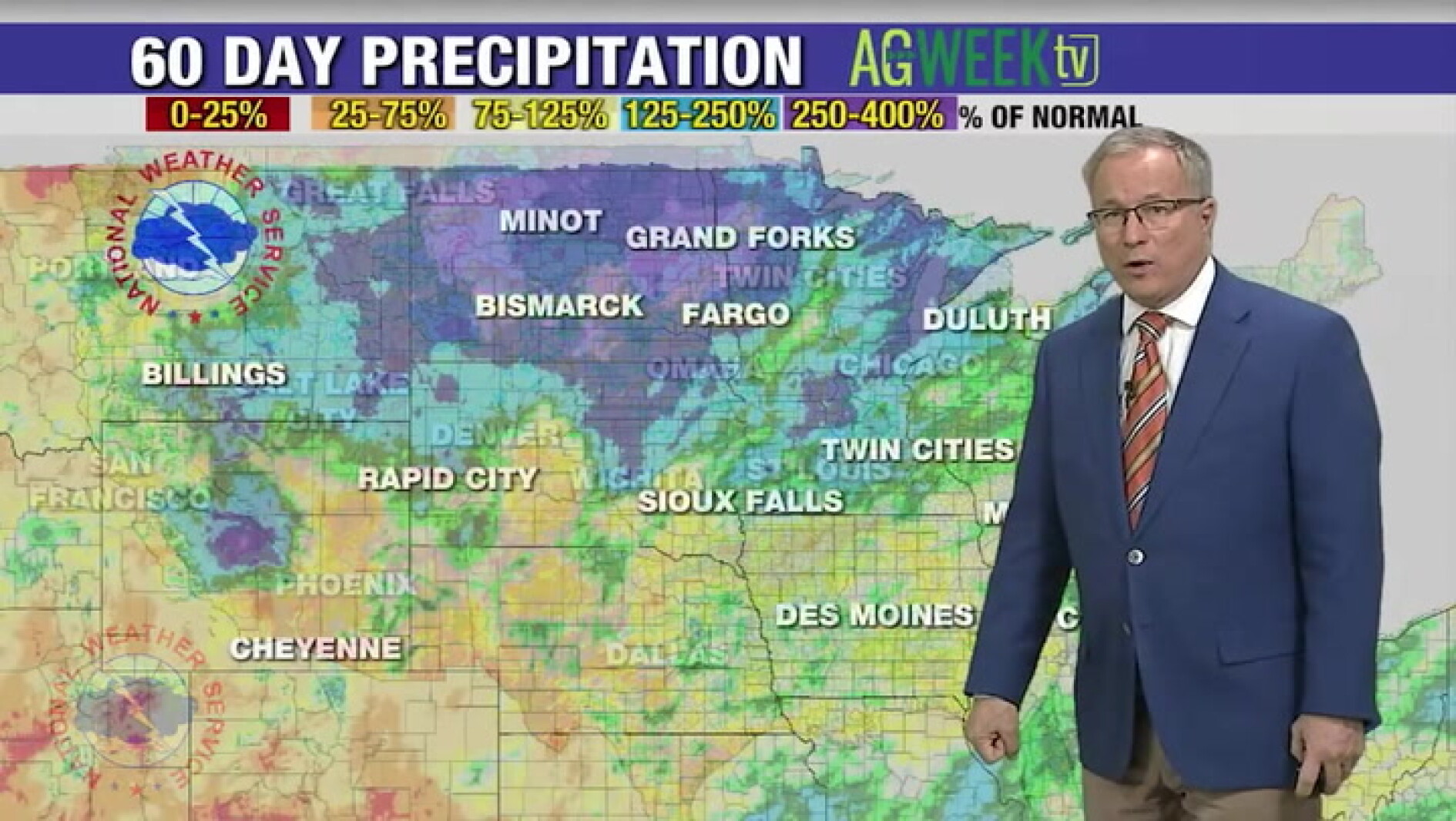 Wet spring may keep the heat from building into the northern Plains ...