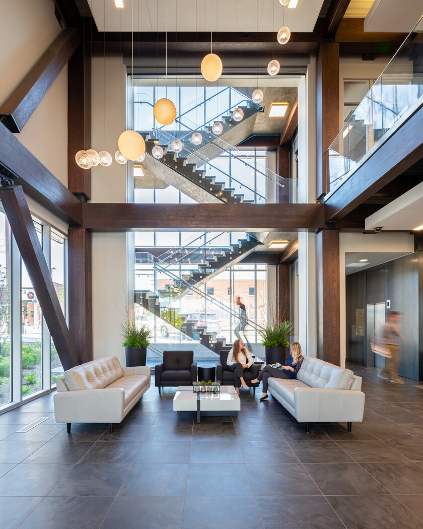 Stairwell - First Western Bank & Trust Bismarck - Photo by Chad Ziemendorf.jpg
