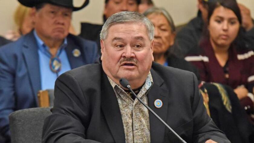 Mike Faith, chairman of the Standing Rock Sioux Tribe.jpg