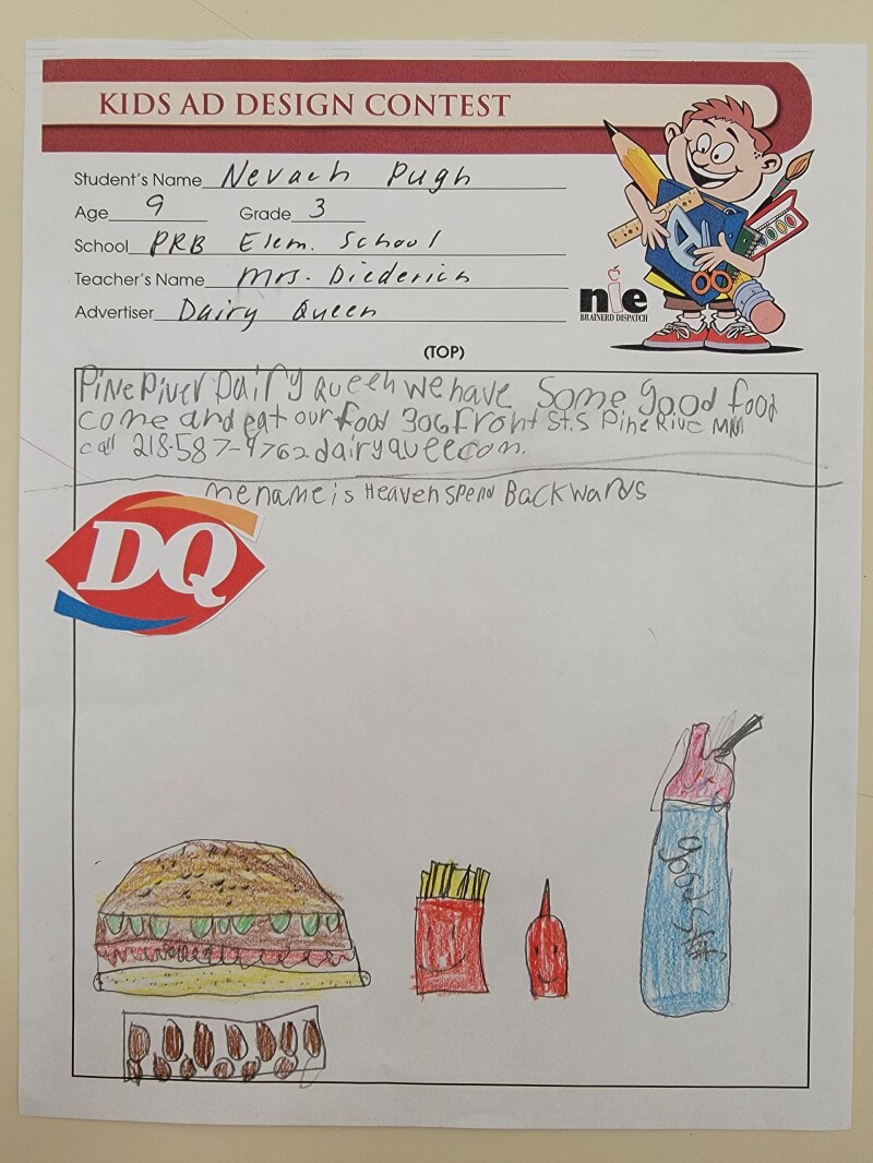 Pine River-Backus School - Mrs. Diederich's 3rd Grade