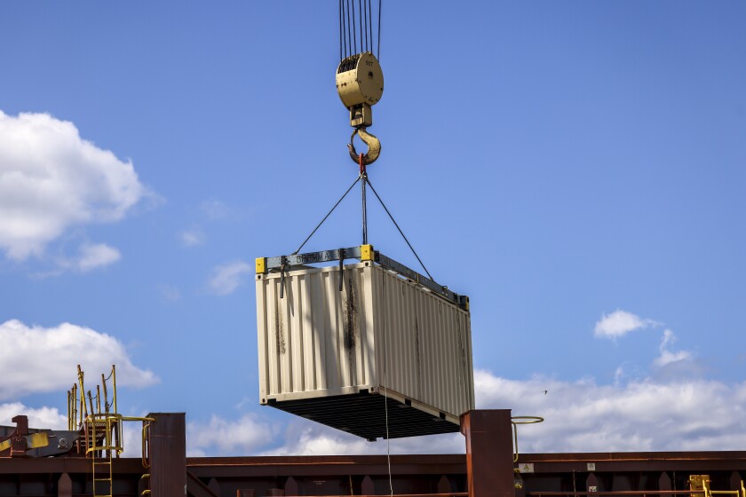 First foreign shipment of container cargo set to leave Port of Duluth